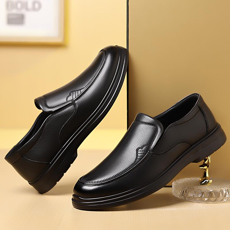 Fashion Handmade Leather Driving Shoes Slip-on Mens Loafers Soft Casual Shoes Black Brown Male Business Footwear Moccasins Walking Shoes