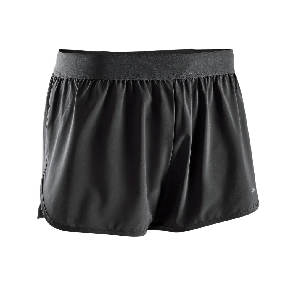 

DECATHLON Quick-Dry Solid Color Lightweight Casual Shorts Men s Black L чёрный