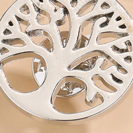Hollow Tree Brooch Pin for Women, Zinc Alloy Brooch Pin for Dress, Coat, Shawl, Gift for Mother, Wedding