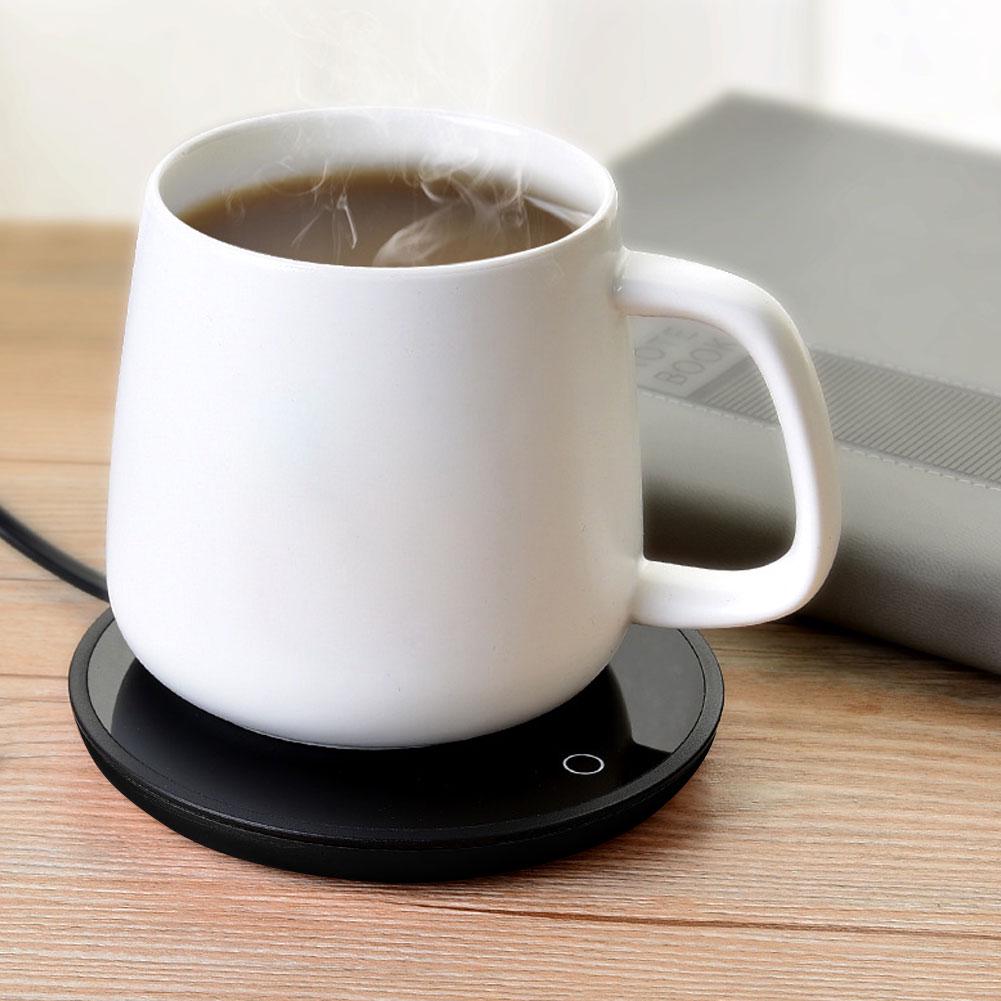 Electric Waterproof Touch Heating Cup Mat Warm Pad for Coffee Tea Milk