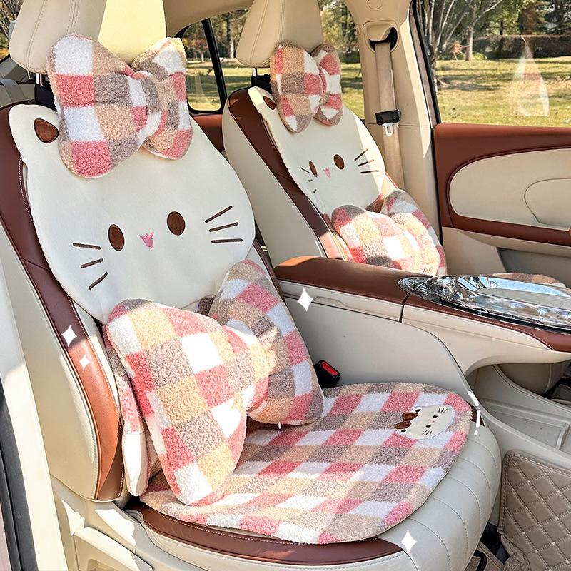 Plüsch-Autositzkissen für den Winter - Warm, Dick & Gemütlich für Herbst und Winter