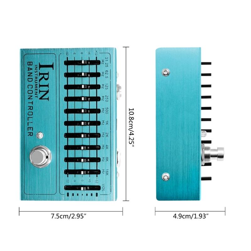 Mini Guitar Effect Pedals Flanger Compressor Boosters Overdrive Fuzz Tremolo Bluesy Distortion for Electric Guitar Bass