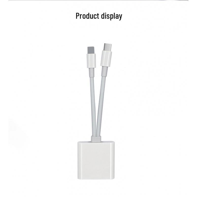 Apple Type-C Dual-Head Card Reader for TF/SD Cards, Compatible with iPhone and iPad