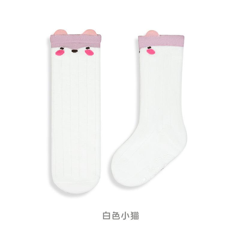 Baby Overknee Sock High Boy Girl New Born Toddler Cotton Long Socks Anti Slip Cute Cartoon Animal Non-Slip for 0-36M