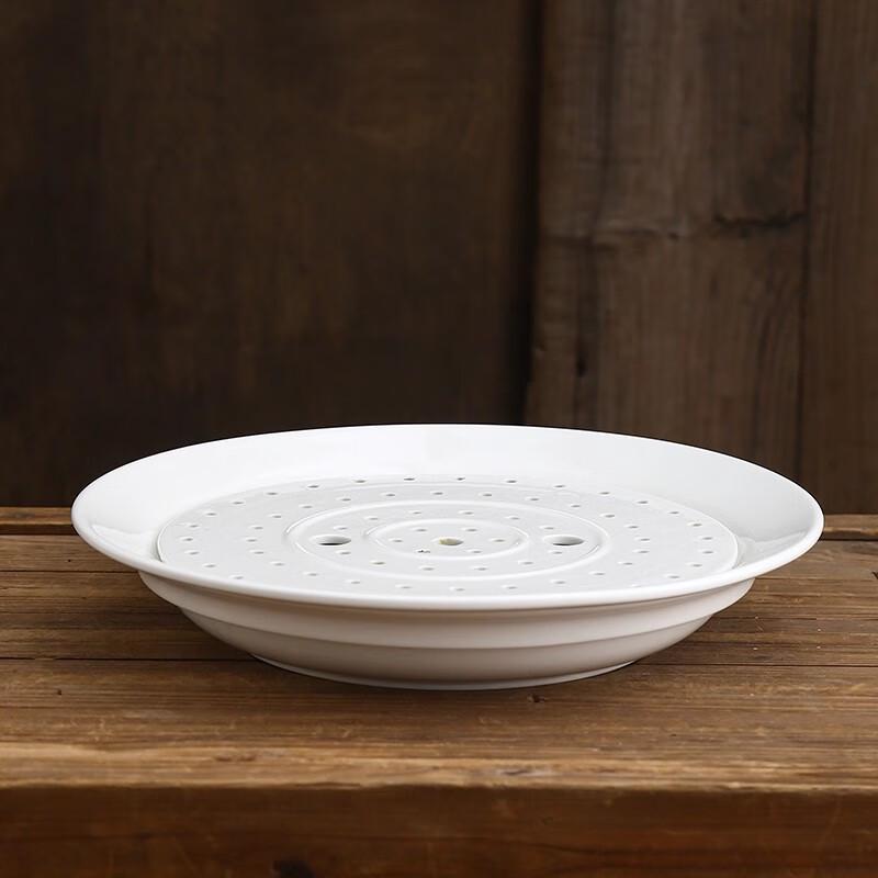 DeOu Starlight Ceramic Double-Layer Plate