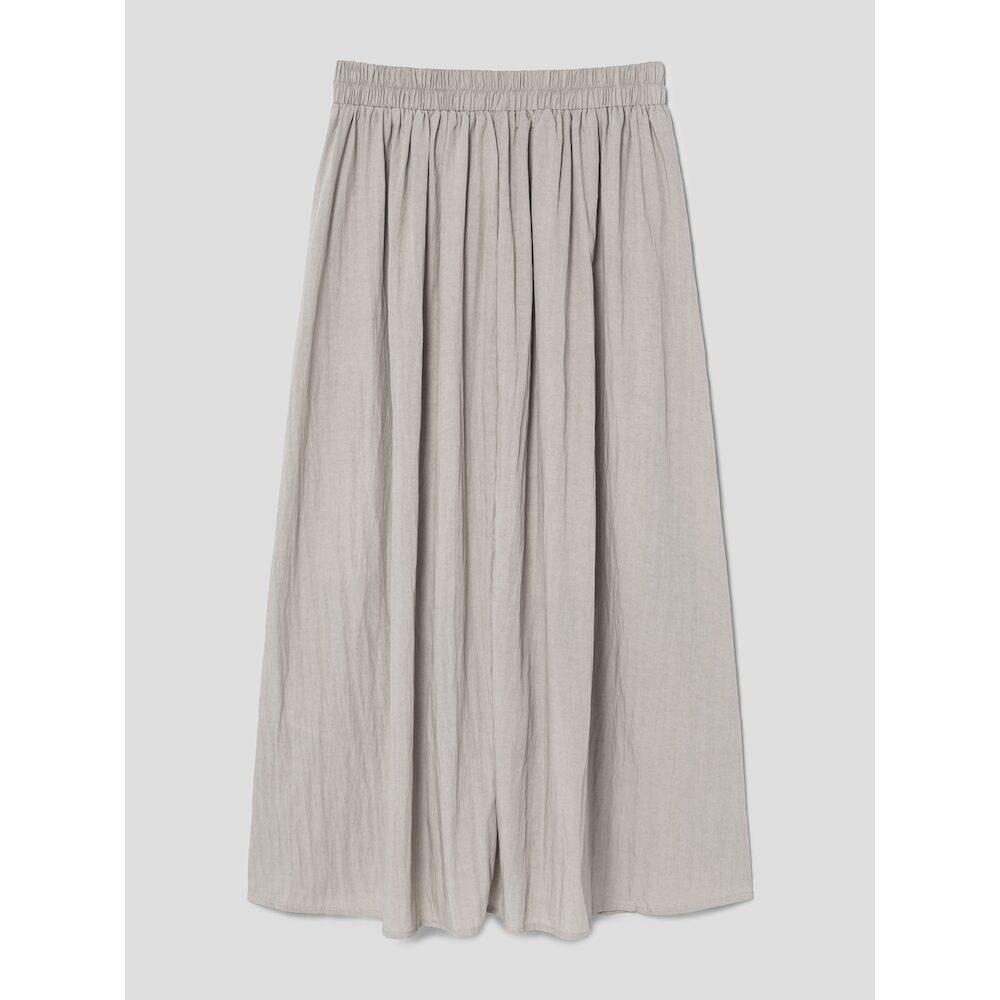 8SECONDS Back Elastic Pleated Skirt Beige (354627Mb1A)