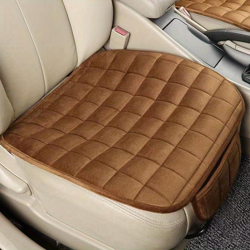 1pc Car seat cushion, anti slip rubber bottom and storage bag, driver's seat rear seat cushion, universal car seat cushion