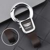 Creative Metal Leather Car Keychain Keyring Holder for Cadillac ATS BLS CT4 CT5 CT6 CTS Escalade EXT SLS STS XLR XT4 XT5 XT6 XTS Zd0