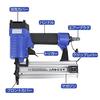 Sutekus Air Finish Nailer, Air Tacker, Normal Pressure, Includes 600 Finishing Nails, Lightweight and Compact, Prevents Accidental Firing, Includes Ja