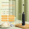 USB Rechargeable Electric Milk Frother Wireless Handheld Coffee Mixer Milk Foam Maker  Kitchen Use