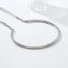 Pack of 1 Simple Bohemian Long Layering Tassels Pendant Necklace Lightweight Alloy Design Comfort Wear Perfect Gift for Women