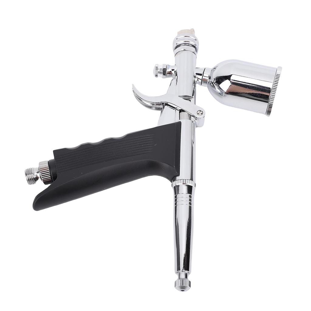 Airbrush Set Double Action Gravity Feed with A 0.3mm Rapid Release Nozzle 15cc Cup Painting Art Supplies