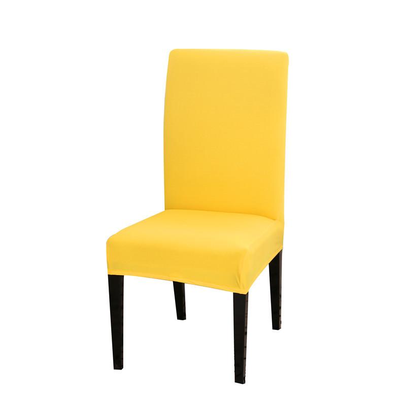 Velvet Chair Covers Solid Color Desk Seat Protector Seat Slipcovers For El Banquet Wedding Universal Size Housse De Chaise