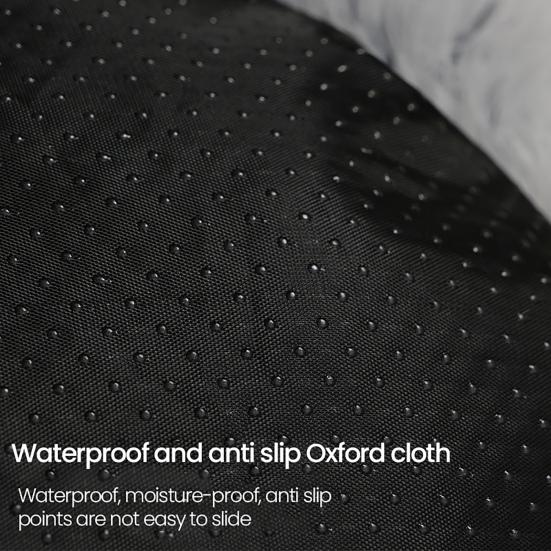 Cat Nest Bed Fuzzy Covered Cat Cave Bed Warm Fluffy Pet Bed with Anti-Slip Bottom Puppy Calming Bed for Small Dogs Cats