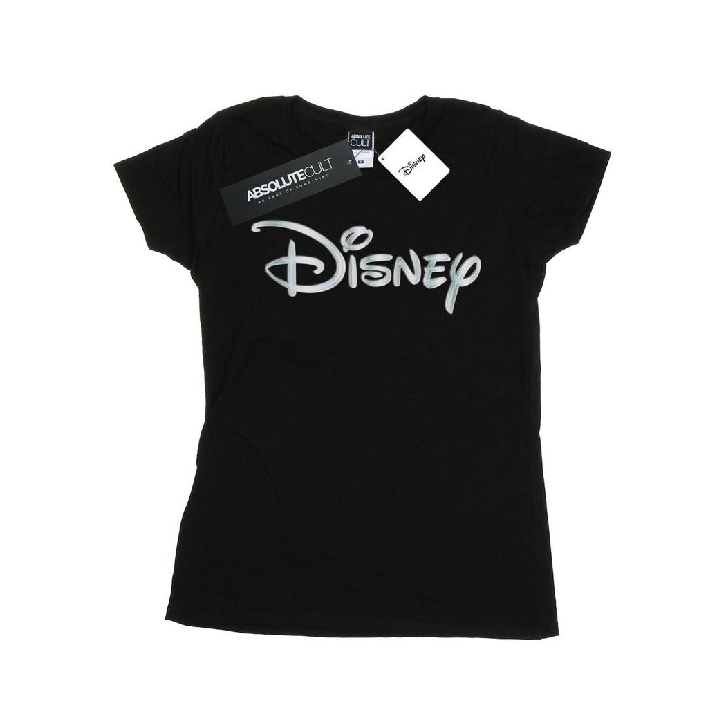 Disney Womens/Ladies Glacial Logo Cotton T-Shirt