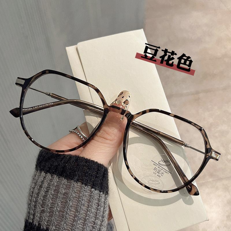 

Latest Style Women s Glasses Polygon Shape TR90 Material Men s Eyeglasses Korean Campus Style Frames Eyeglasses for Female