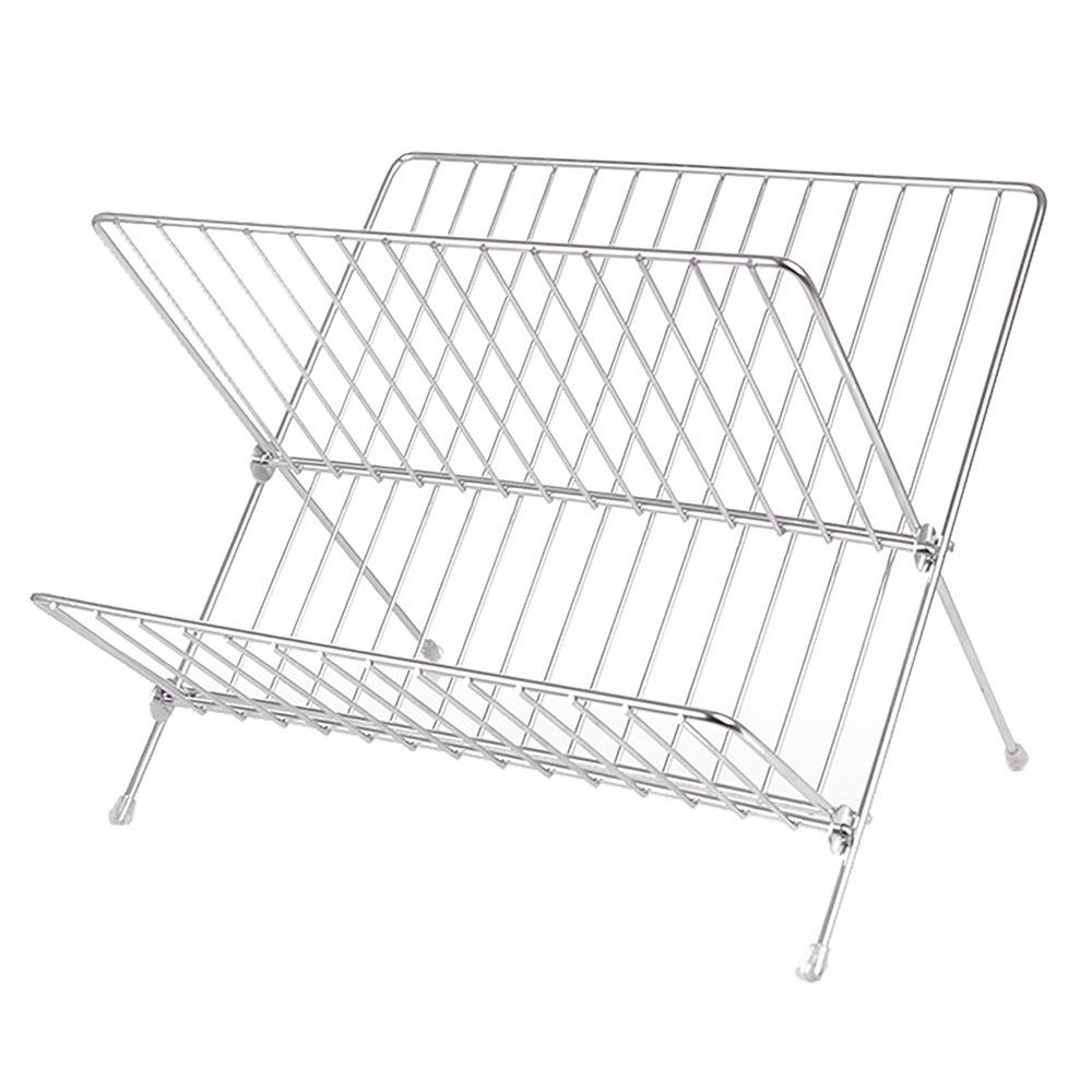 Thickened Dish Drying Rack Rustless Steel Tableware Organizer  Sundries Arrangement