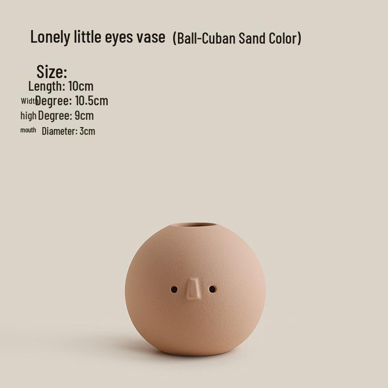 Wabi-sabi Style Ceramic Vase: High-End Tabletop Ornament for Home or Living Room Floral Arrangements.