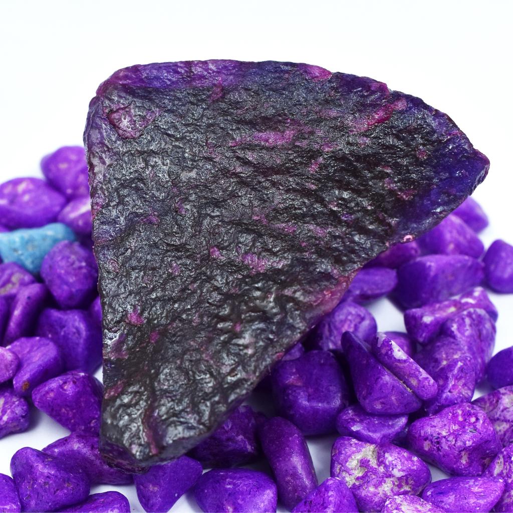900 Carat Natural Uncut Rough Purple Sapphire Uncut Raw CERTIFIED Loose Gemstone AR-2209