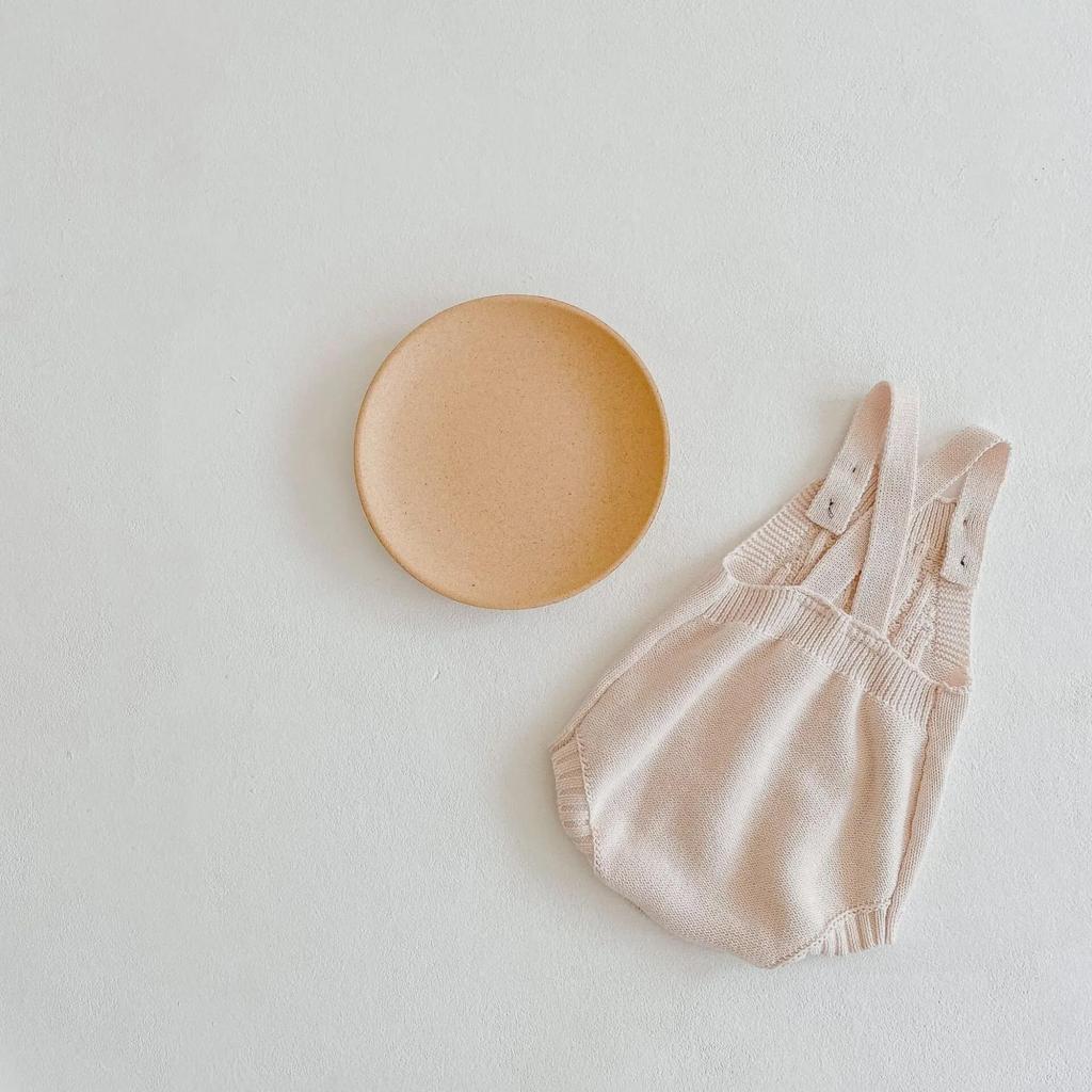 Solid Color Knitted Long Sleeve Jacket for Baby Girls - Sweet Spring & Autumn Style