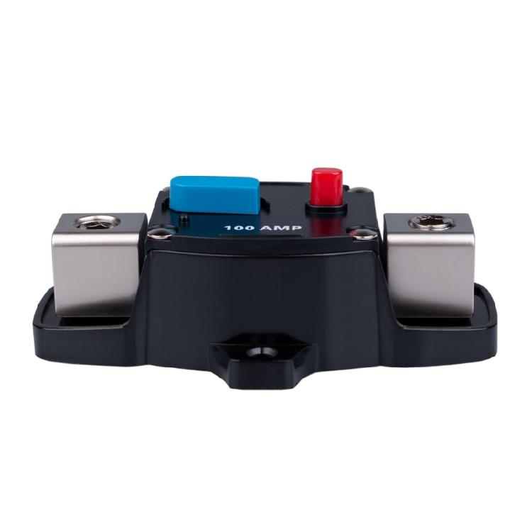 Resettable Inverter Block Inline Fuses Holder Circuit Breaker Manual Reset for Protecting Trolling Motors Stereo Systems
