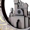 Eid Craft Night Light Decorative Lamp Handicraft Ramadan for Kid Gift