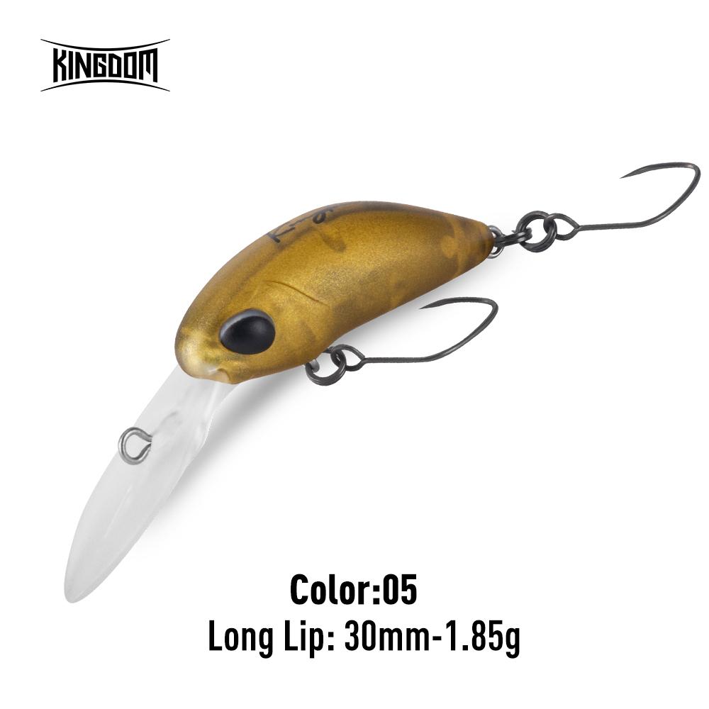 

Kingdom Micro Expert Floating Minnow 1.7g 1.85g 30mm Fishing Lure Artificial Hard Bait Floating Fishing Lure Trout Perch Bass
