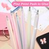 12 Pcs Glue Pen Quick Drying Color Spot Glue Pen Liquid Pens,Pens for Crafting, Scrapbooking, Card Making, School Craft Supplies