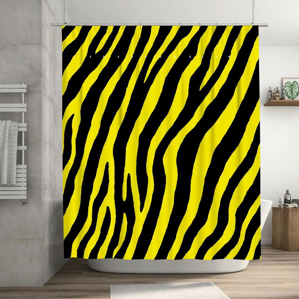 Cortina de Chuveiro de Luxo com Citação de Amor para Minha Filha para Decoração de Banheiro Pêssego Rosa Branco Padrão Floral Repelente à Água W