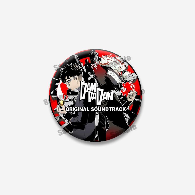 Ken Takakura Seiko Ayase Momo Ayase Soft Button Pins Cute Cartoon Character Badge Handmade Round Brooch for Backpack Accessories