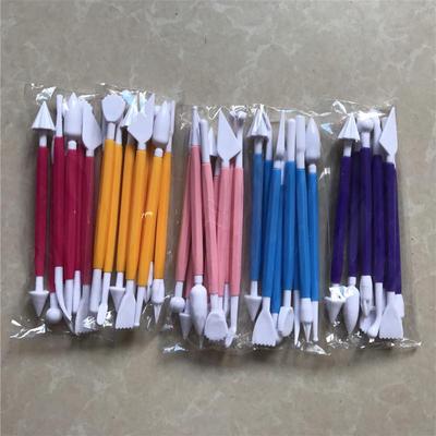 8-Piece Fondant Pen & 14 Sugar Flower Tools Set for DIY Cake Decorating