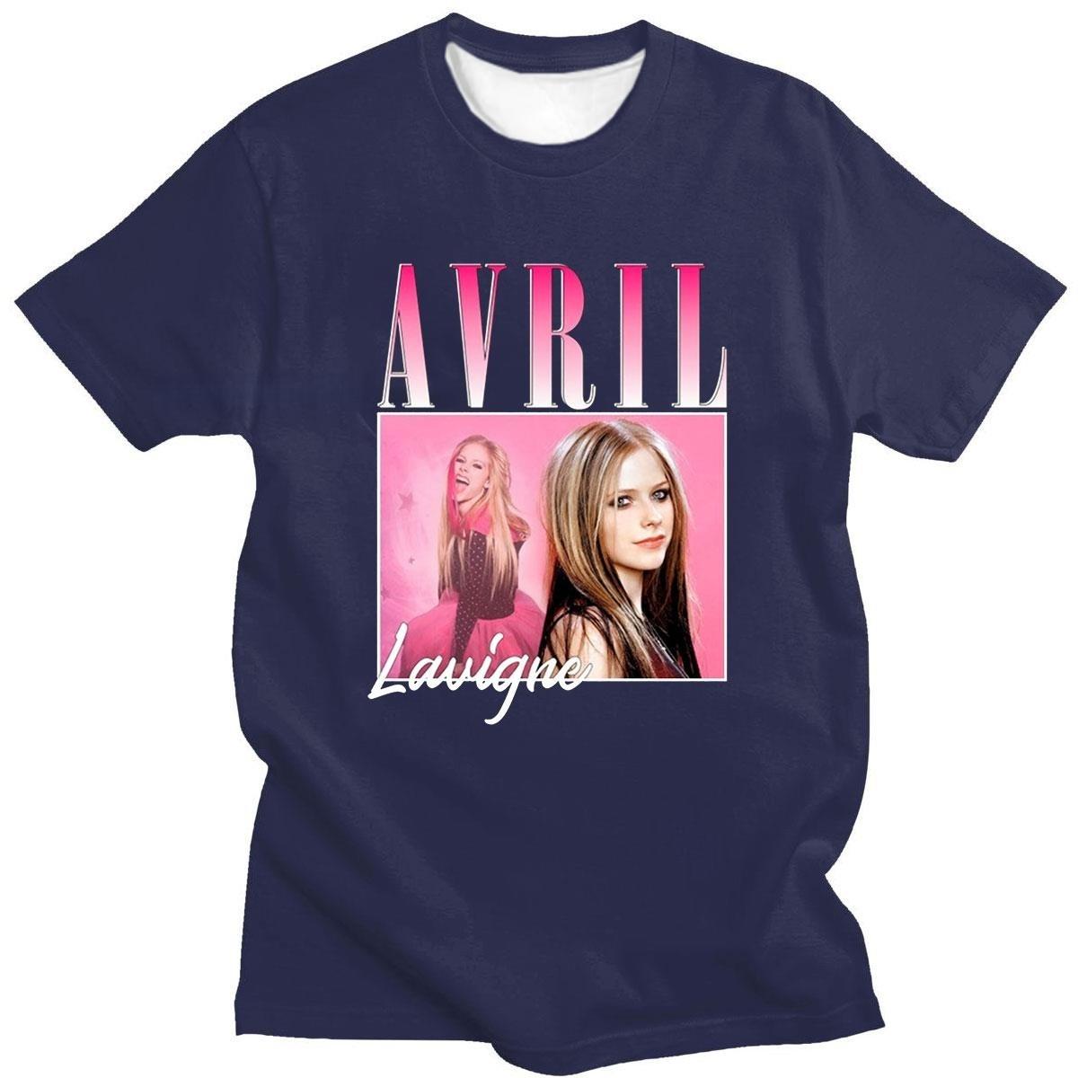 

Vintage Avril Lavigne T-shirt, Rock Star Oversized, Loose Casual 3D Printed Quick-dry, Hip-hop Street Wear, Couple s Top 4XL