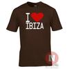 I Love Ibiza TShirt Club Party Edm Dj House Rave Music Retro Cool Festival Tee