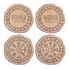 Something Different Norse Mythology Wood Coasters (Pack of 4)