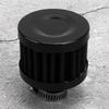 13mm/0.5in Mini Air Intake Filter Vent Crankcase Breather Universal Car Accessory Noire