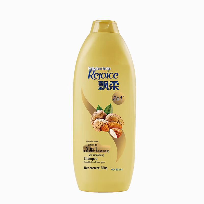 

Rejoice Daily Care 2-in-1 Moisturizing & Smoothing Shampoo with Sweet Almond Oil, 360g