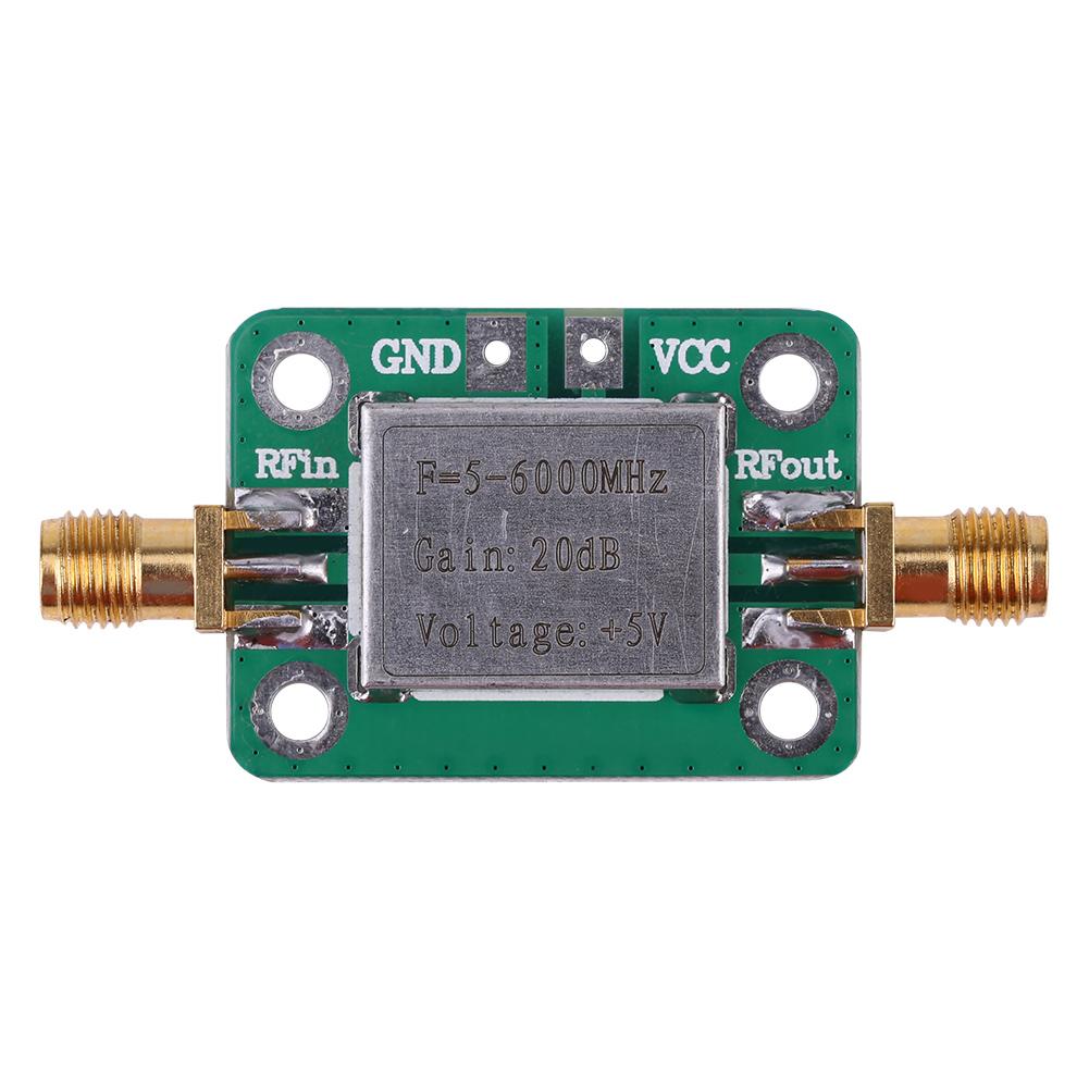 5 6000MHz Gain 20dB Broadband RF VHF UHF Signal Power Amplifier Module