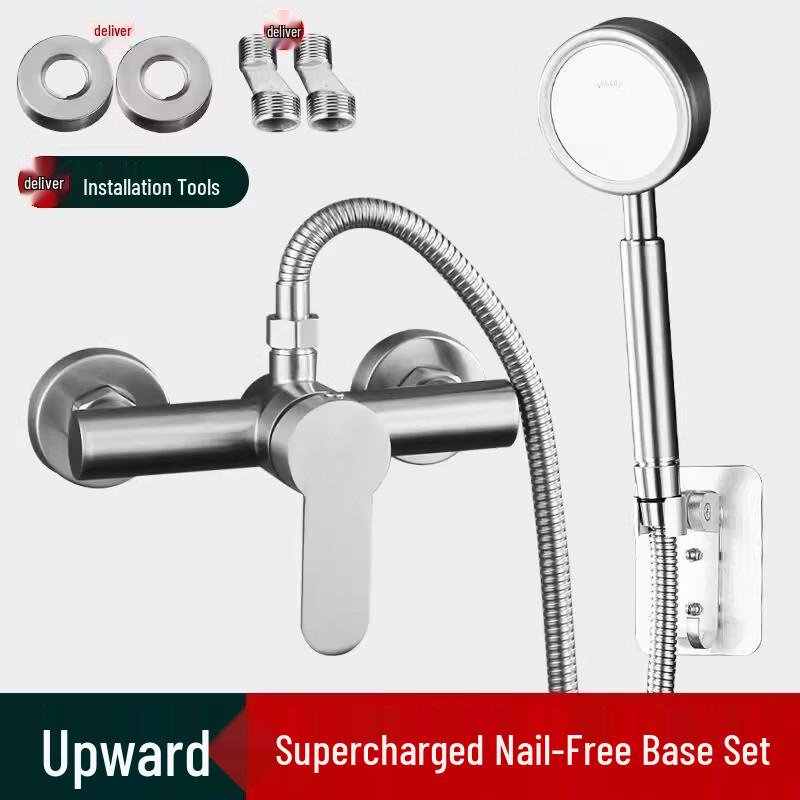 

OEING Bathtub Faucet with Booster Shower Set