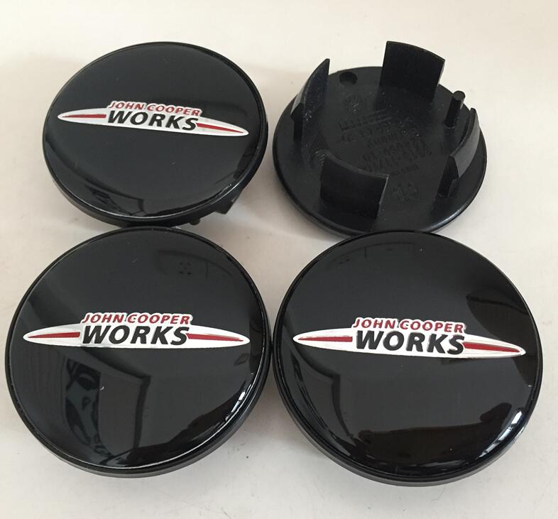 4pcs 54mm 56mm forMINI Car Emblem Wheel Hub Center Cap Badge Covers Sticker Decal Styling Accessories