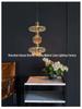 Nordic Modern Luxury Glass Chandelier for Living Room, Staircase, Restaurant, or Hotel