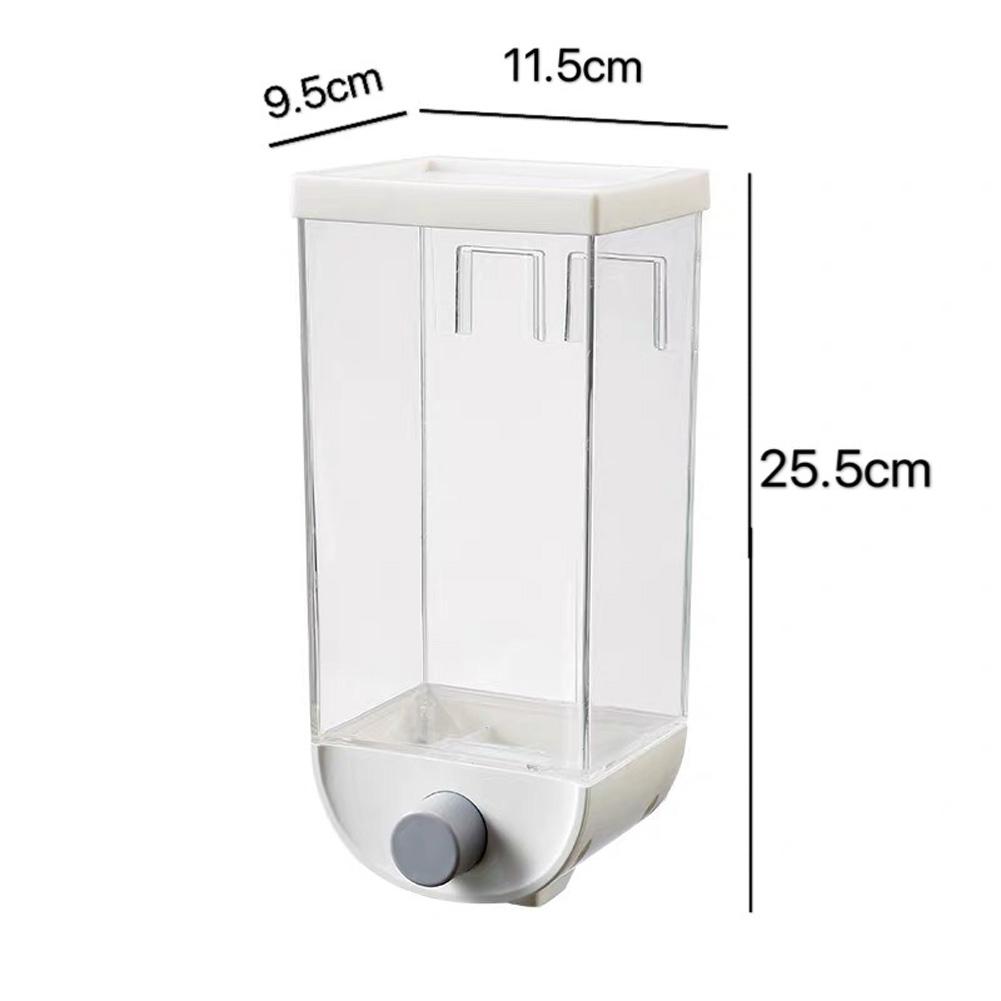 Wall Hanging Food Containers Grains Storage Jar Kitchen Rice Beans Sealed Jars Oatmeal Dispenser