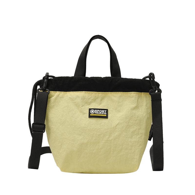 

Lightweight Messenger Bag Commuter Shoulder Bag Women s Nylon Bag жовтий