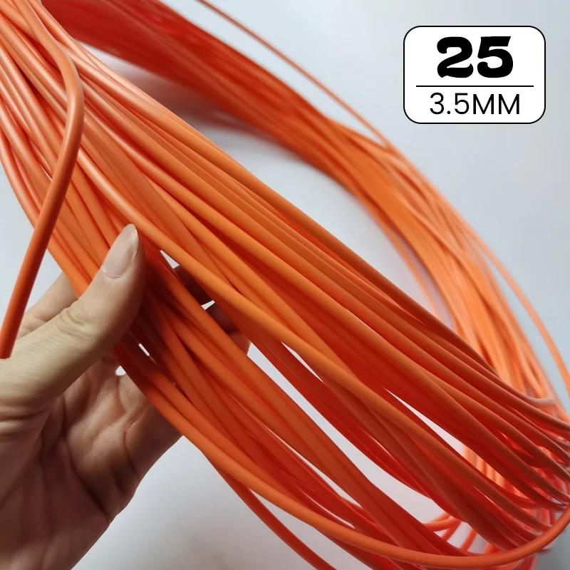 30 Colors 500G Round PE Rattan 2.5/3mm Plastic Synthetic Rattan Weaving Raw Material Furniture Repair Chair Storage Basket DIY