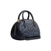 New COACH Sydney Canvas With Leather Shoulder Bag Crossbody Bag Handbag Small Size Women's Dark Blue CH140-IMDEI