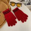 Driving Gloves  Gloves Knitted Cashmere Gloves Winter Wool Mittens Female Gloves