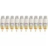 Speaker Wire Cable To Audio Male Connector Adapter Gold Plated 20pcs