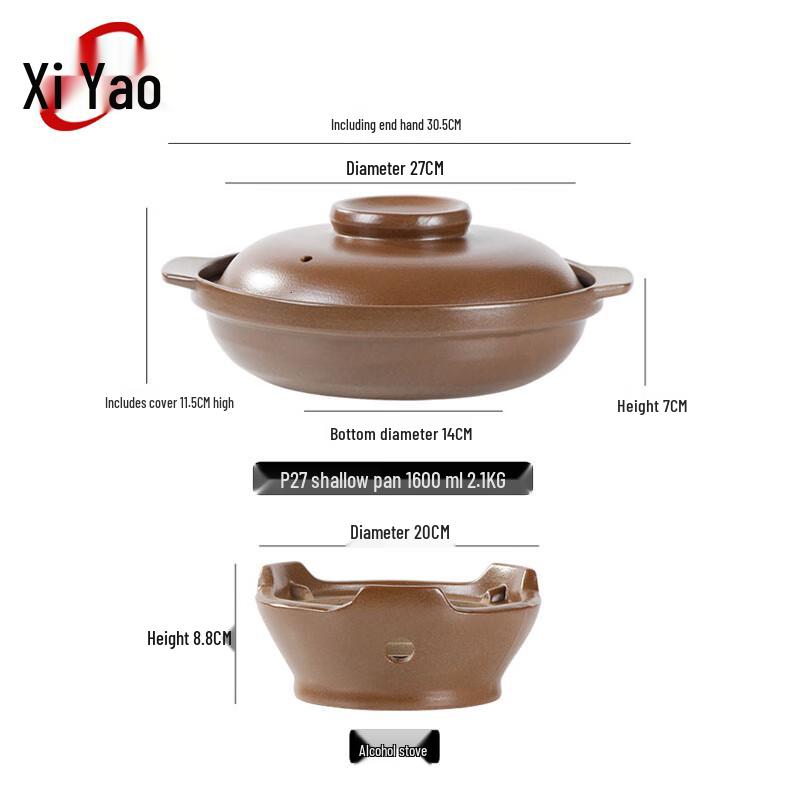 Ceramic Alcohol Stove Hot Pot