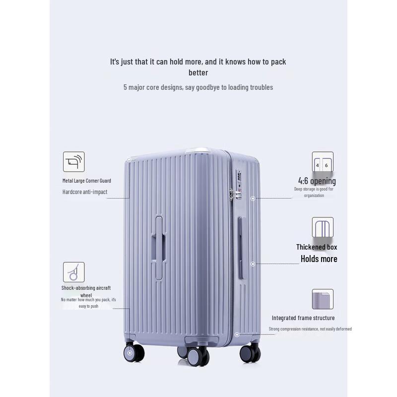 OIWAS Grand Traveler Hardshell Suitcase 24 inches