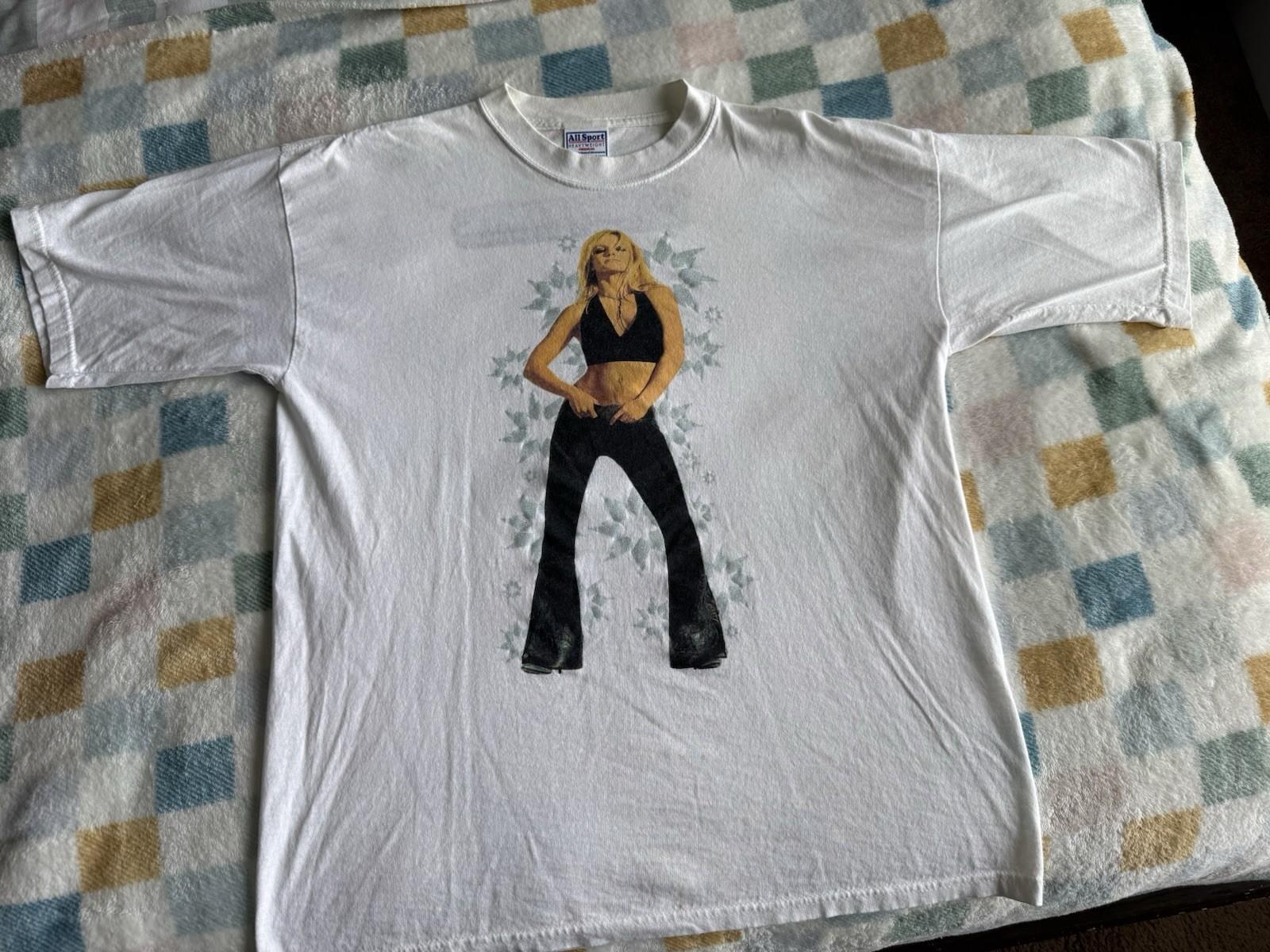 Britney Spears Dream Within A Dream Tour 2002 Tee T-Shirt Large XXXXL