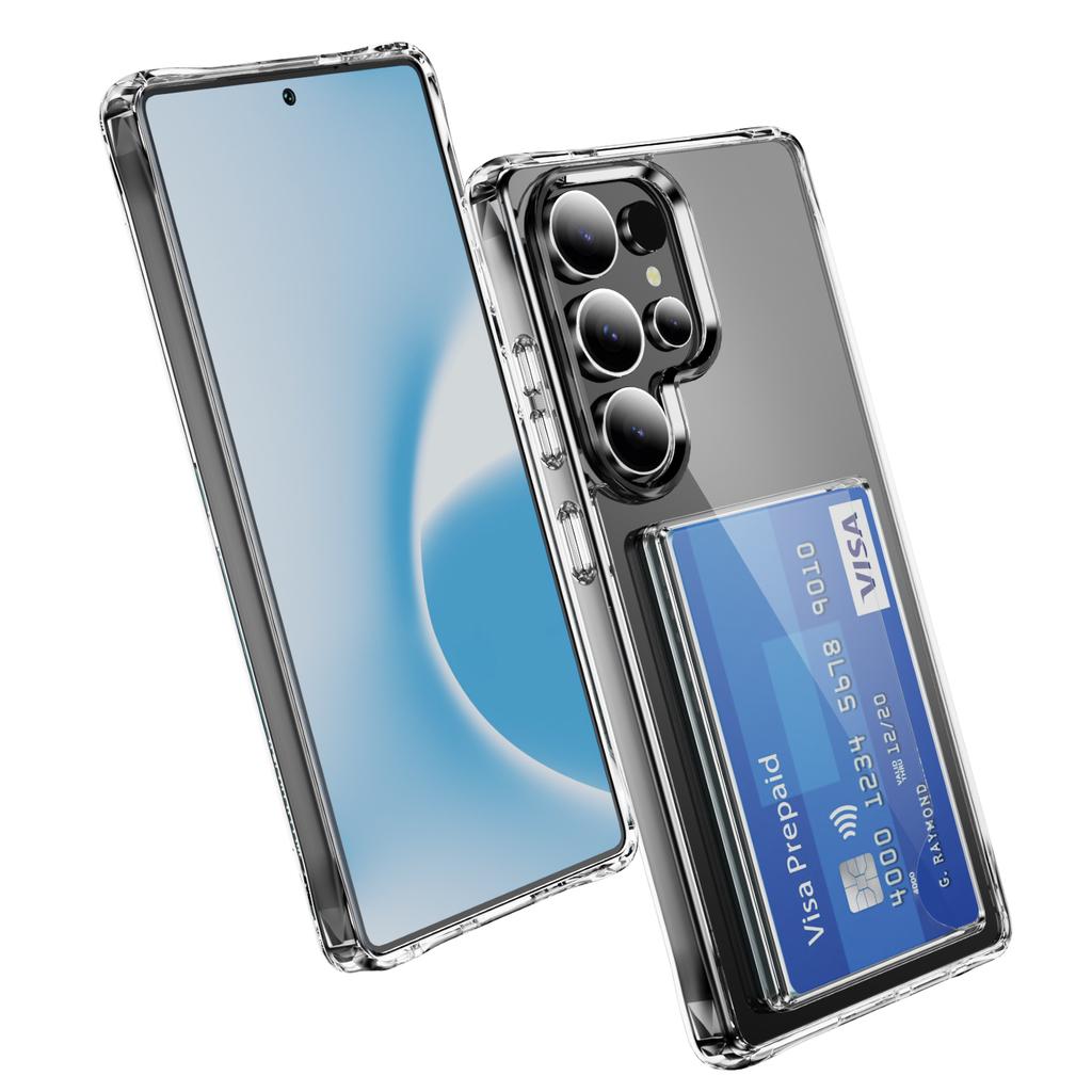 For Samsung Galaxy S26 Ultra Case Protective TPU Phone Cover with Card Holder